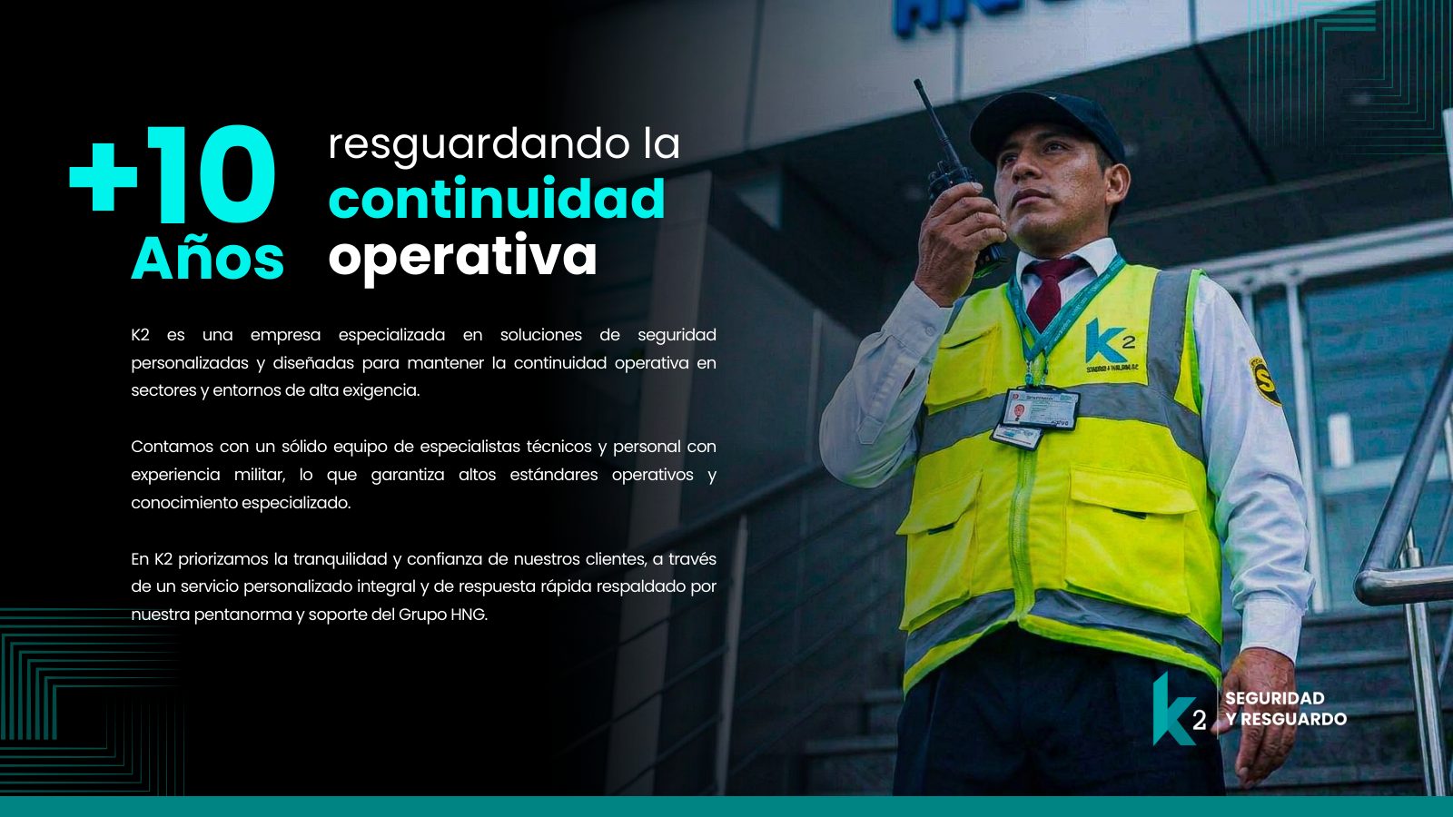 Brochure K2 Seguridad y Resguardo — página 2